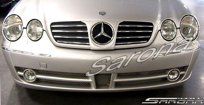 Custom Mercedes CL  Coupe Front Bumper (2000 - 2002) - $890.00 (Part #MB-100-FB)